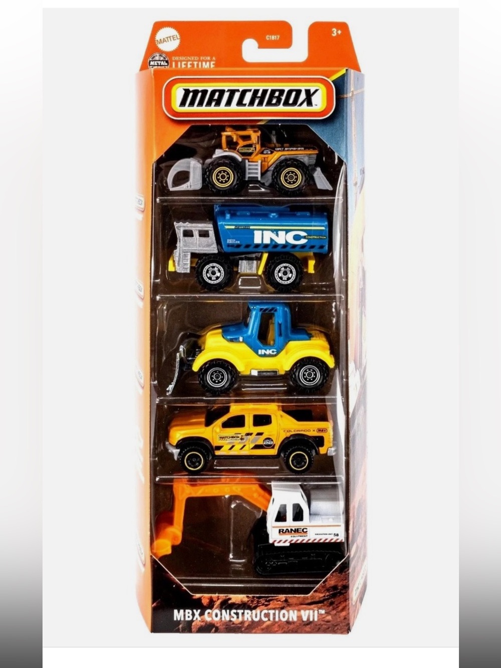 Matchbox MBX construction VII cars